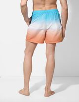 Badehose - Farbnuancen - blau