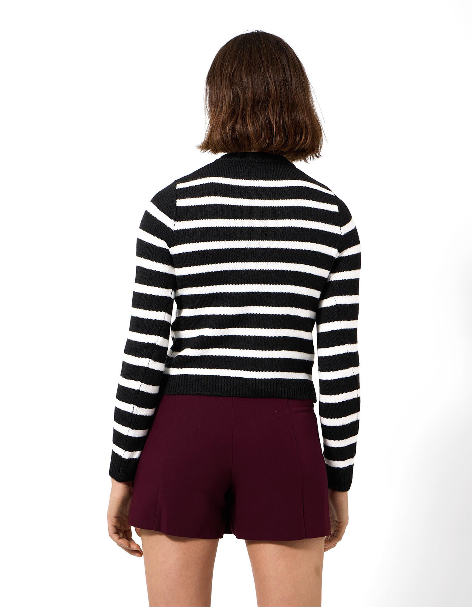 Cardigan - Knopfleiste - Schwarz