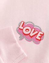 Sweatshirt - Hello Kitty - rosa
