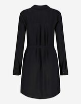 Blusa lunga - LENZING&trade; ECOVERO&trade; - nero