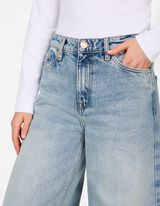 Jeans - mid blue denim - blau