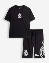 Set aus Shirt und Hose - Real Madrid - Schwarz