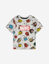 Tricou - Marvel - Gri deschis