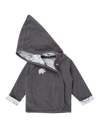 Newborn Jacke mit Kapuze
