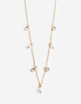 Ketting - Siersteentjes - goud