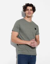 Tričko - Nášivka - tmavozelena