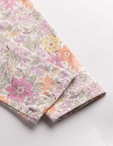 Set van jurk en leggings - Mousseline - donkerlila