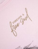 Marškinėliai - Su paveikslėliais - sviesiai rozinis