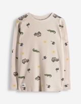 Longsleeve - Print all-over - beige