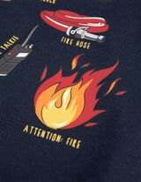 Dukserica - Prednja štampa - tamno-plava