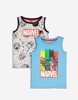 Top - 2er-Pack Marvel
