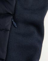 Pre&scaron;it brezrokavnik - Kapuca - temno modra