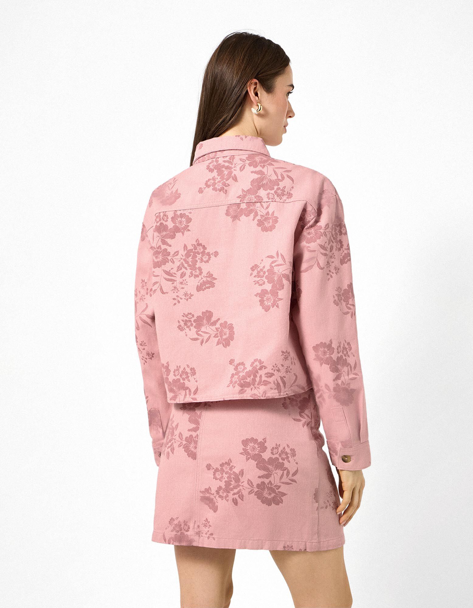 Allover-Print - Rosa