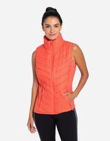 Vestă matlasată - Cusătură superioară - Portocaliu