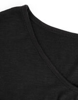 Póló - Ejtett vállú - fekete