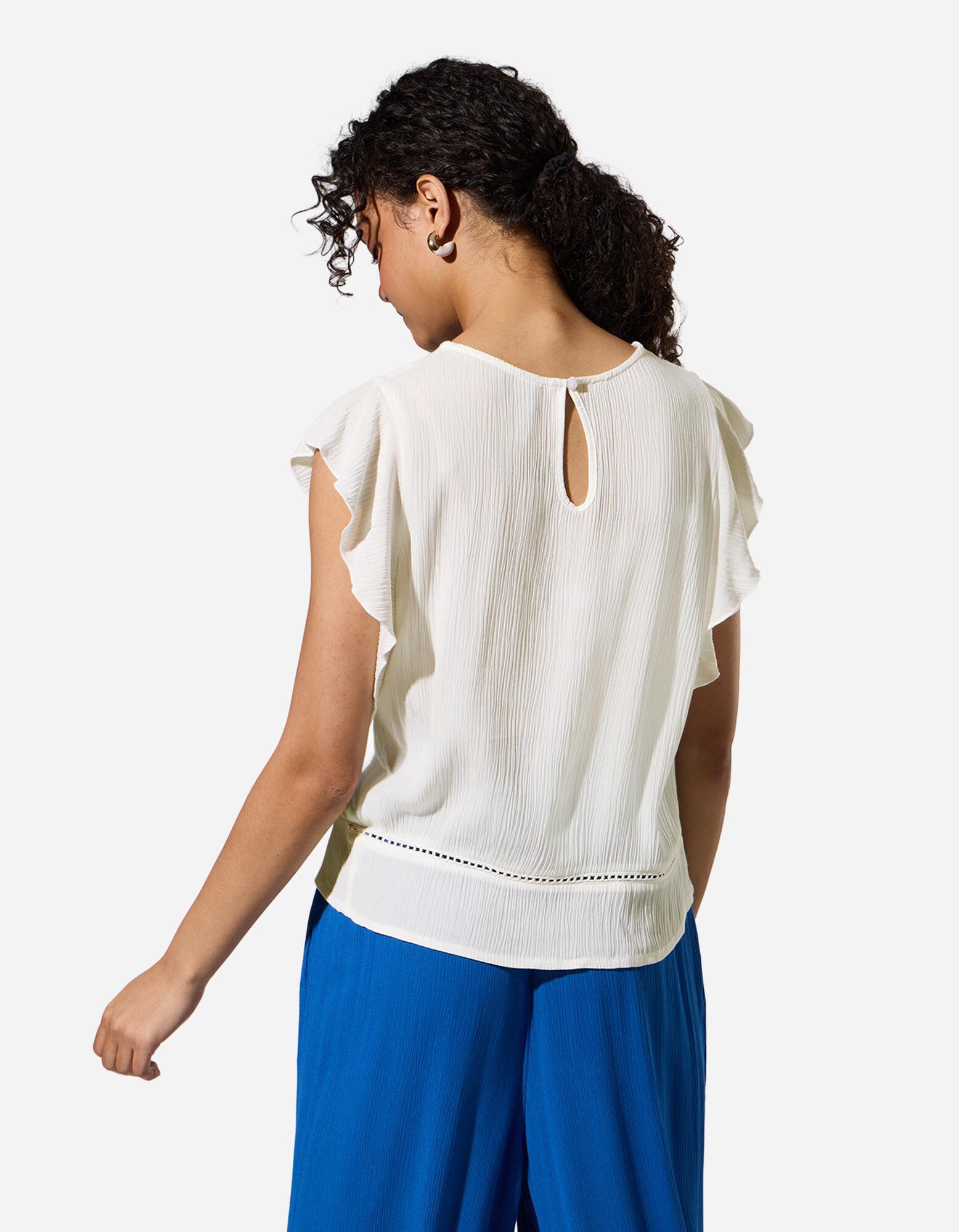 Blouseshirt - Viscose - Off-White