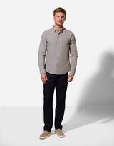 Hemd - Leinen-Mix - hellgr&uuml;n