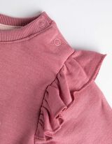 Pulover - Vezenine - roza