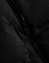 Steppjacke - einfarbig - Schwarz