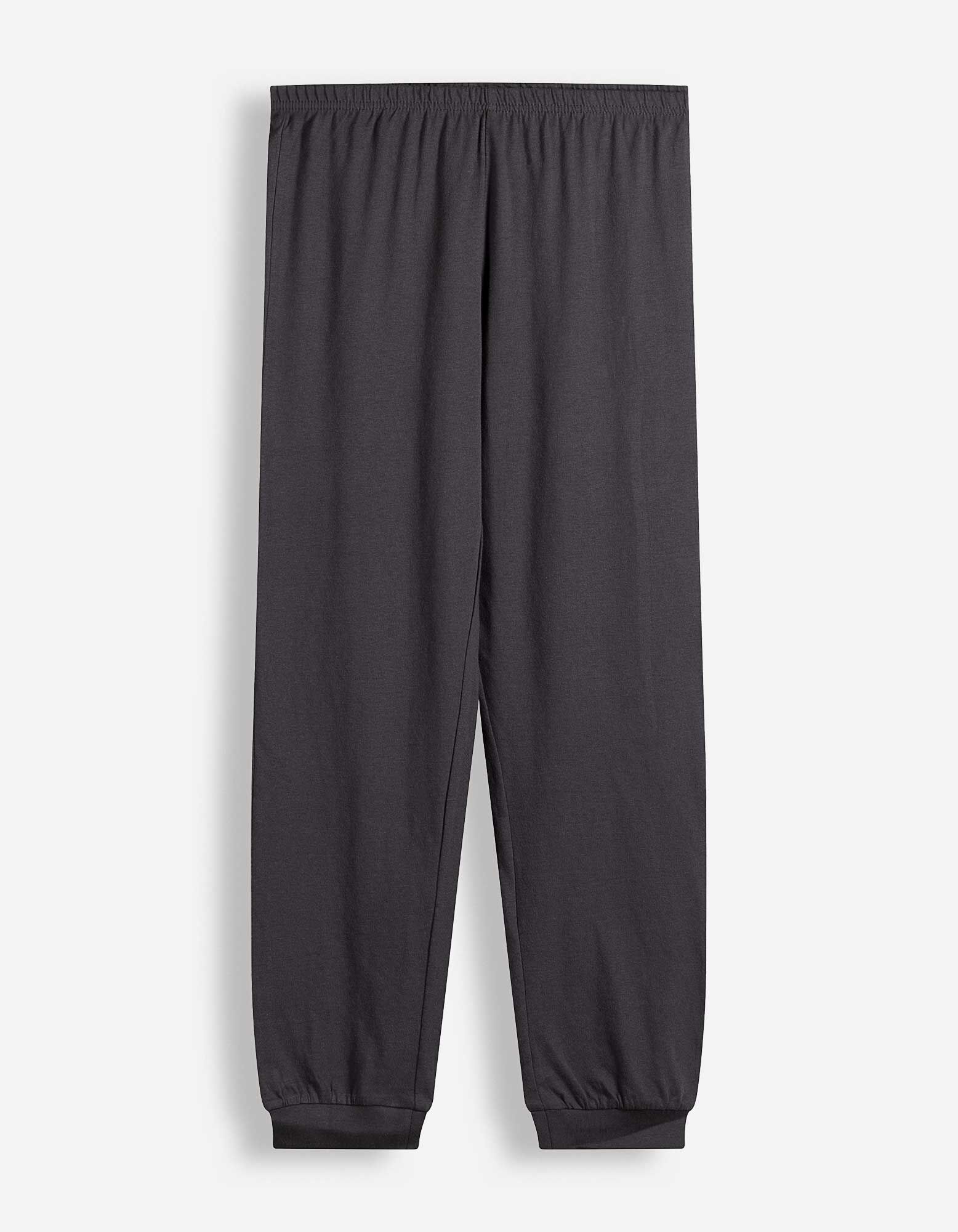 Pyjama Set aus Shirt und Hose - R&uuml;ckenprint - Bunt
