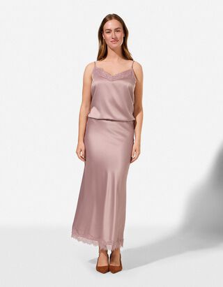 Midirock - einfarbig - Rosa