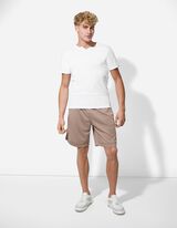 T-Shirt - T-Shirt-Ausschnitt - weiß