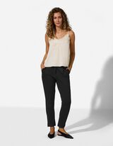 Hose - Regular Fit - Schwarz