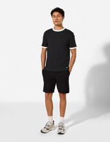 T-Shirt - Regular Fit - Schwarz