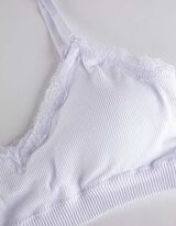 Bustieră - în principal fără cusături - Alb