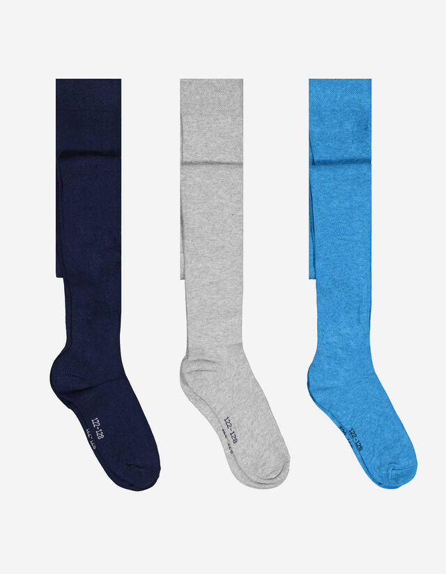 Collant - Confezione da 3 pezzi - blu