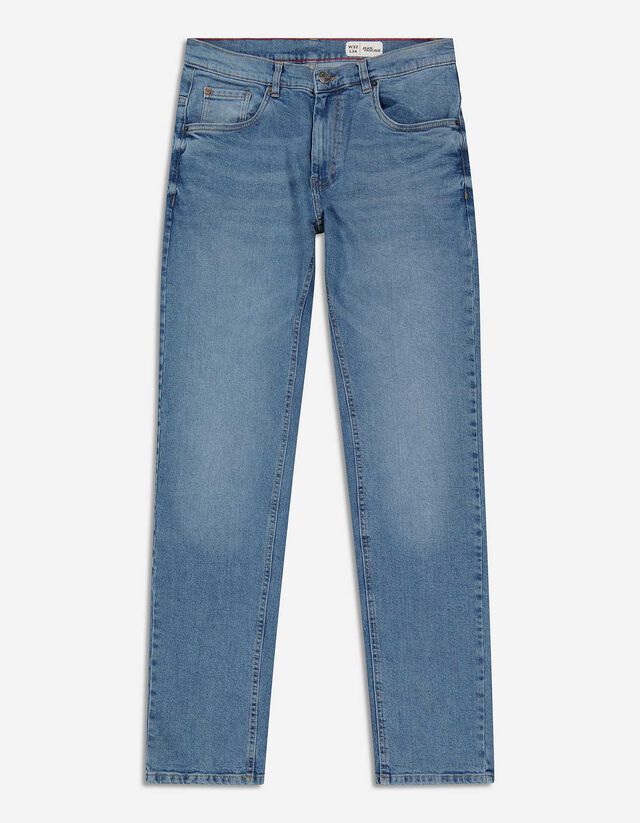 Jeans - Straight Fit - Albastru inchis