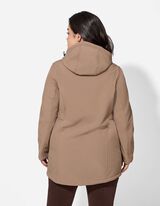 Parka - Uždėtinės kišenės - pilkas