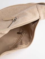 Rankinė - Skyrelis monetoms su užtrauktuku - smelio spalvos