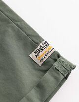 Shorts - Elastischer Bund - dunkelgr&uuml;n