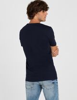 T-shirt - Imprim&eacute; - Bleu fonc&eacute;
