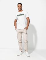 T-Shirt - Frontprint - wei&szlig;