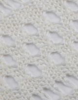 Kardigán - Rögzítés nélkül - feher