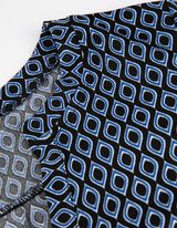 Hossz&uacute; ujj&uacute; felső - Henley kiv&aacute;g&aacute;s - fekete