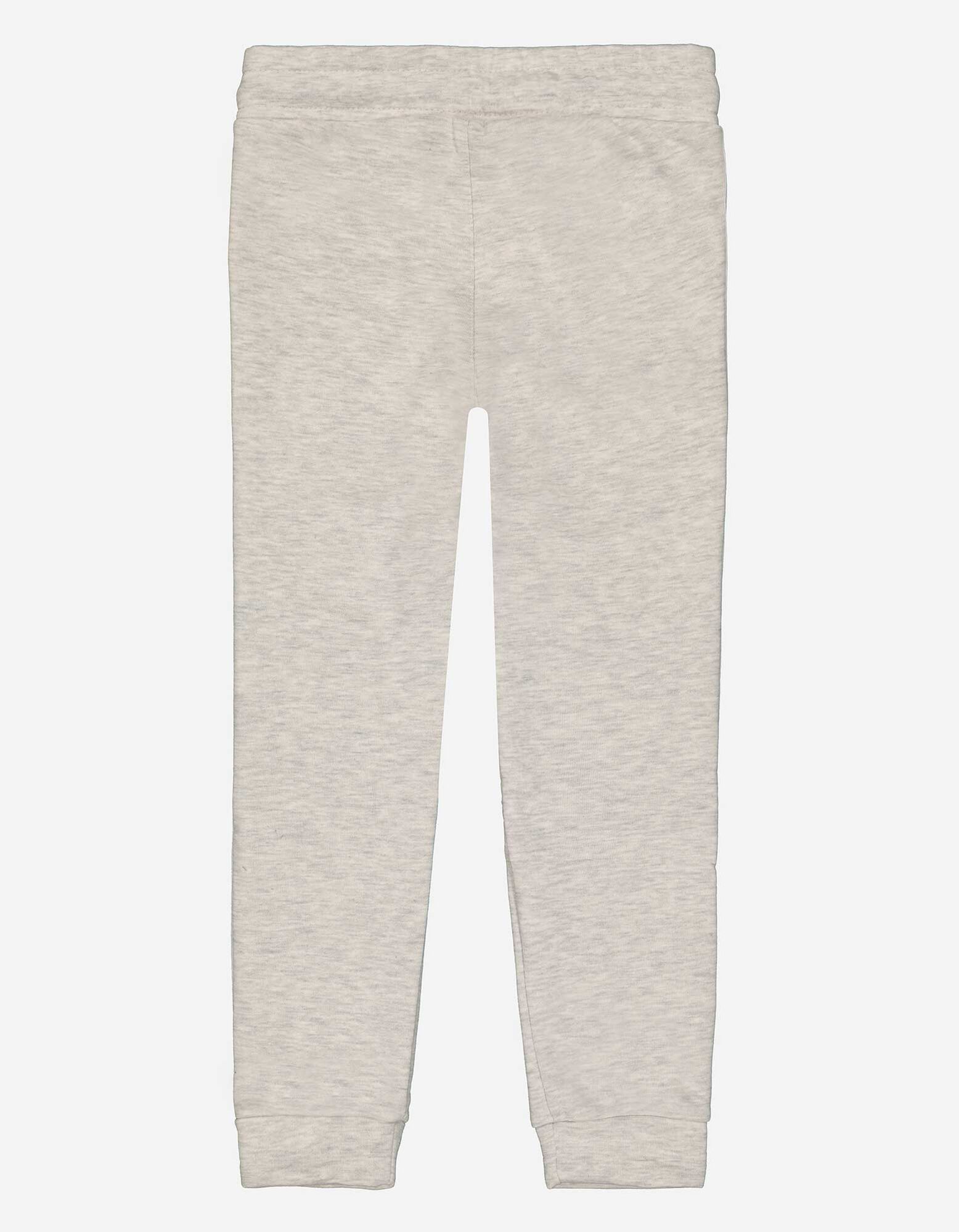 Pantalon de jogging - Rayures contrastantes - Gris clair