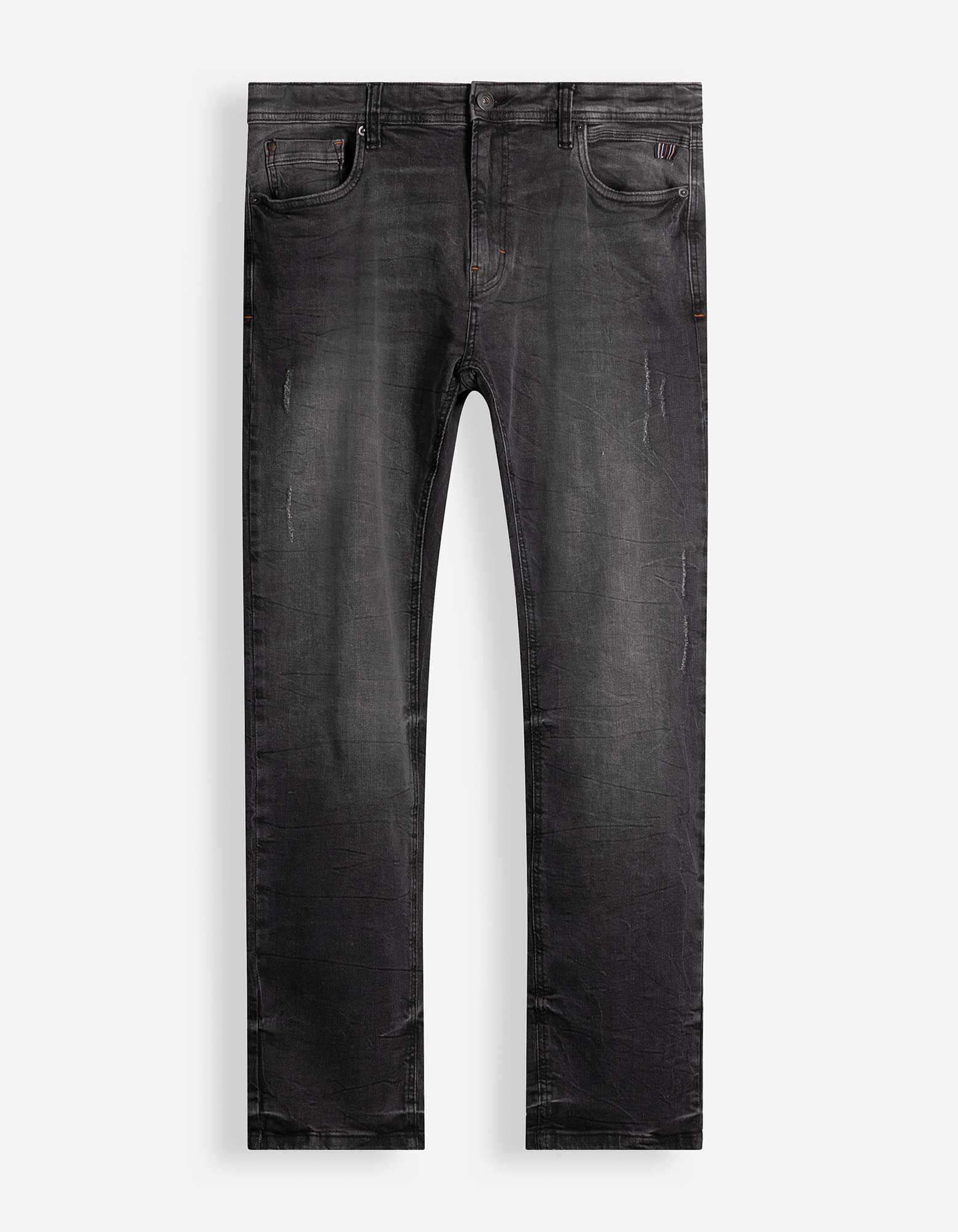 Jeans - Straight Fit - Schwarz