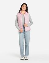 Pro&scaron;iveni prsluk - Reciklirani poliester - ruzicasta