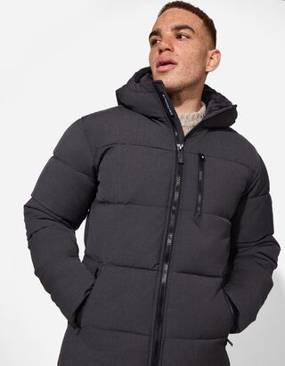 Jas - Kap - donkergrijs