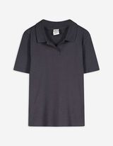 Polo - A coste - grigio scuro