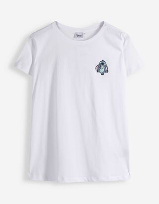 T-Shirt - Lilo & Stitch - wei&szlig;