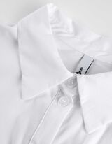 Marškiniai - Pailginta nugara - baltas