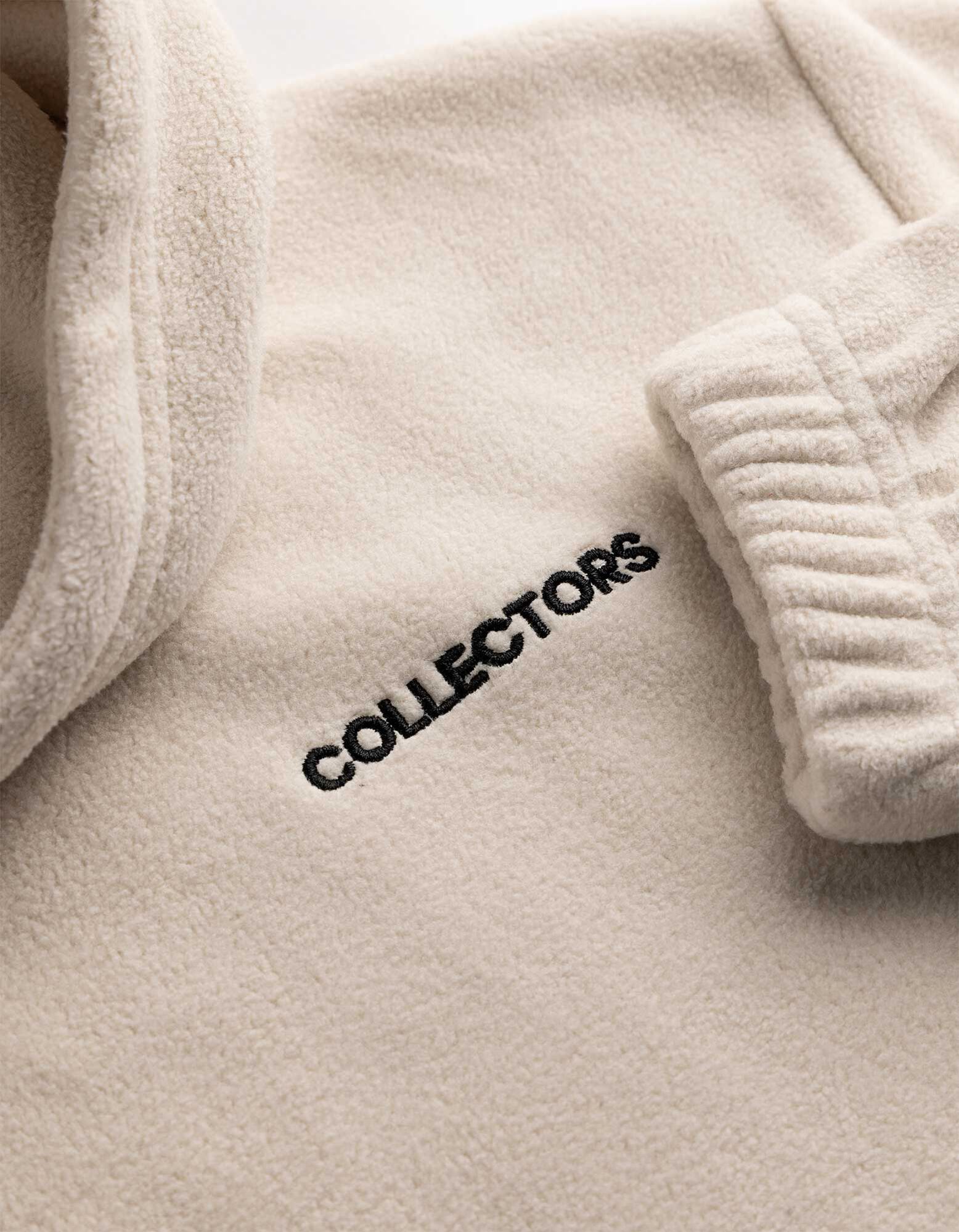 Fleecepullover - Oversized Fit - Off-White