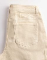 Culotte - High Waist - wei&szlig;