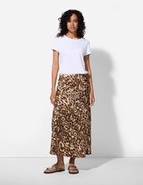 Rok - Luipaardprint - wit