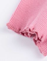 Shirt - einfarbig - rosa