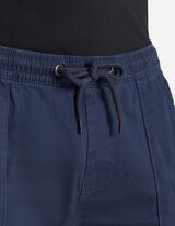 Pantaloni cargo - Amestec de bumbac - Albastru inchis